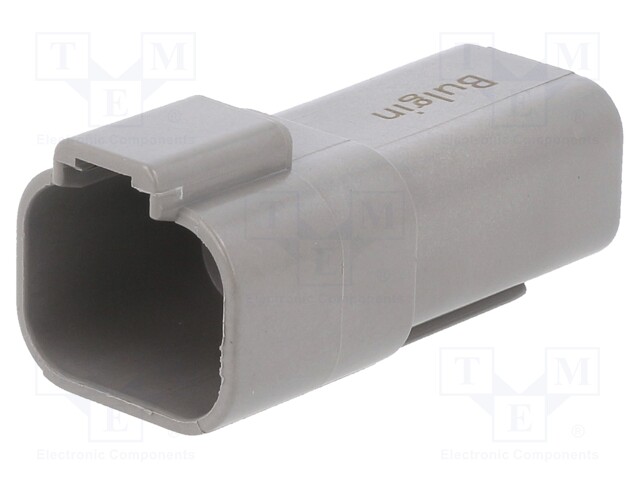 Connector: wire-wire; PX0; plug; male; PIN: 4; IP68; Locking: latch