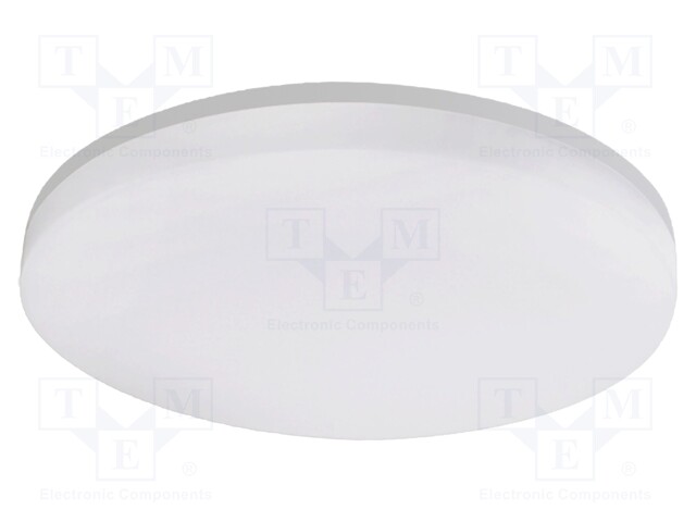 Lamp: plafond; 230VAC; 24W; 2565lm; 120°; 4000K; CRImin: 80; IP54