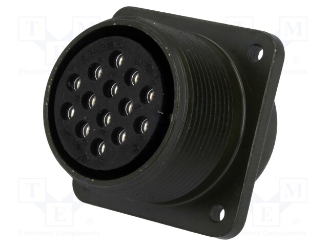 Connector: circular; Series: DS/MS; socket; female; PIN: 14; 13A