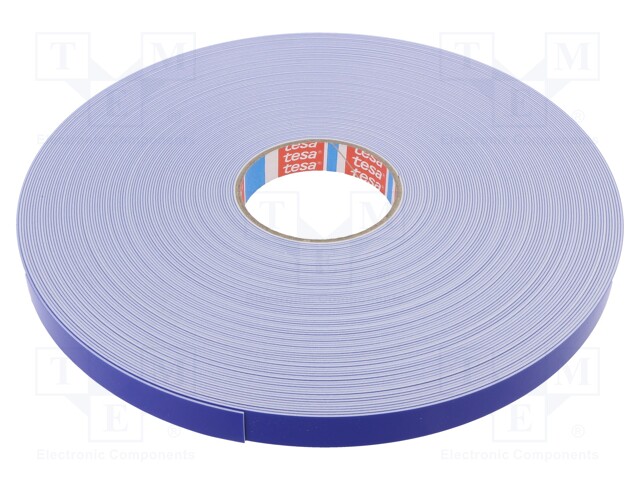 Tape: fixing; W: 19mm; L: 5m; D: 1.1mm; V: double-sided; acrylic; white