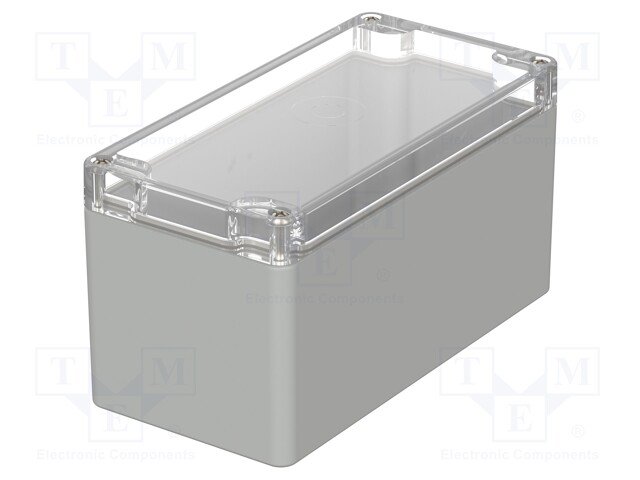 Enclosure: multipurpose; X: 80mm; Y: 160mm; Z: 85mm; EUROMAS; UL94V-2