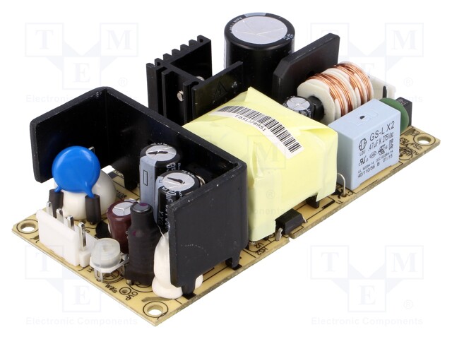 Power supply: switched-mode; 60W; 127÷370VDC; 90÷264VAC; OUT: 1