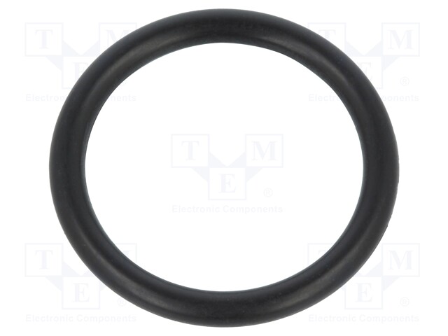 O-ring gasket; NBR; D: 3mm; Øint: 23mm; black; -30÷100°C