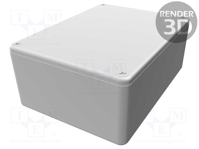 Enclosure: multipurpose; X: 82mm; Y: 111mm; Z: 44mm; 1590W; aluminium