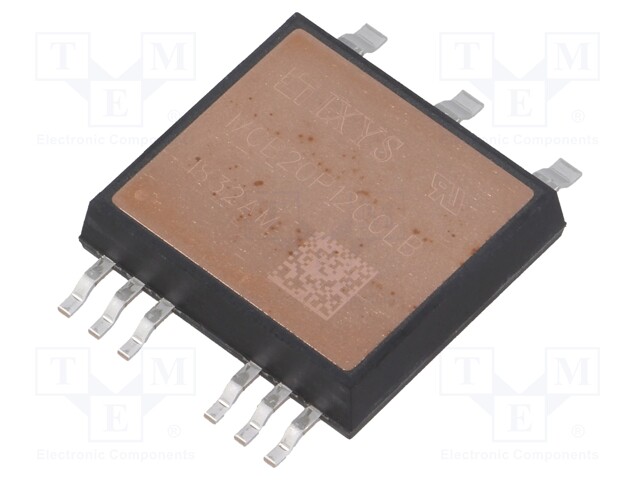 Transistor: N-MOSFET; SiC; unipolar; 1.2kV; 22A; SMPD-B