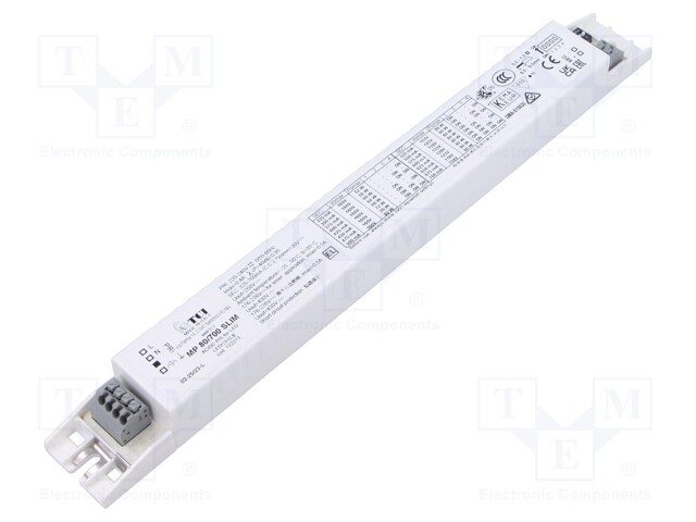 Power supply: switched-mode; LED; 30÷160VDC; 325÷700mA; IP20; MP