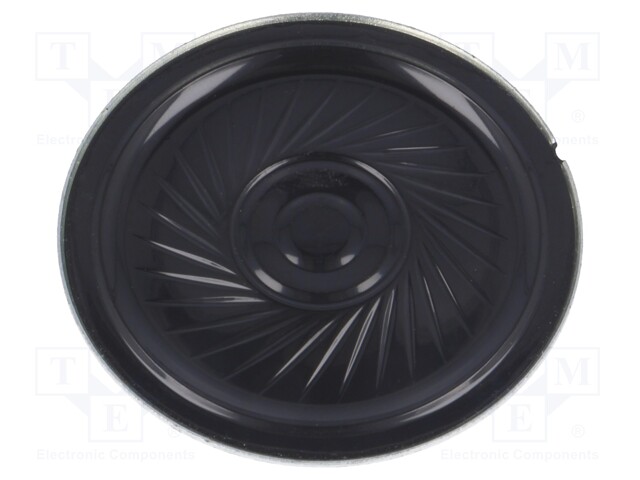 Loudspeaker; miniature,general purpose; 1W; 50Ω; Ø40x4.5mm; IP65