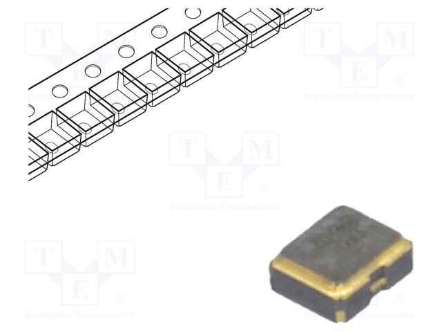 Resonator: quartz; 48MHz; 15pF; SMD; Body dim: 2x1.6x0.8mm; 10ms