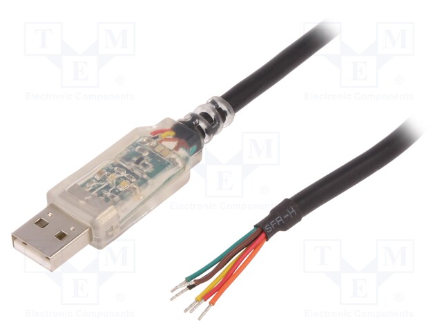 Module: cable integrated; UART,USB; USB A; V: lead; 3,3VDC; USB-TTL