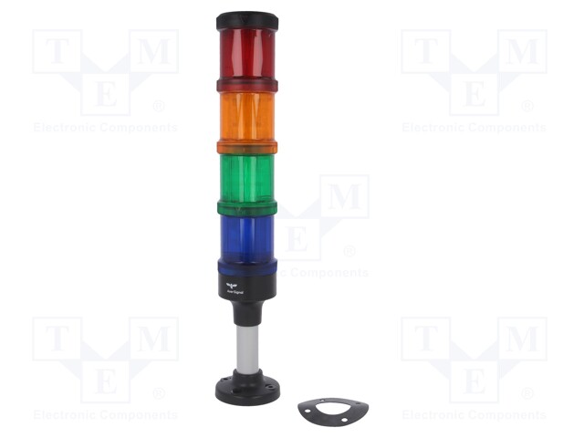 Signaller: signalling column; LED; red/orange/green/blue; IP66