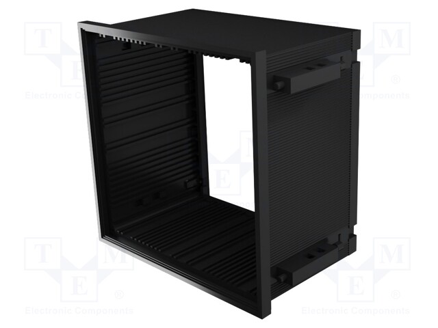 Enclosure: panel; X: 144mm; Y: 144mm; Z: 75mm; ABS + PC,PPO; black