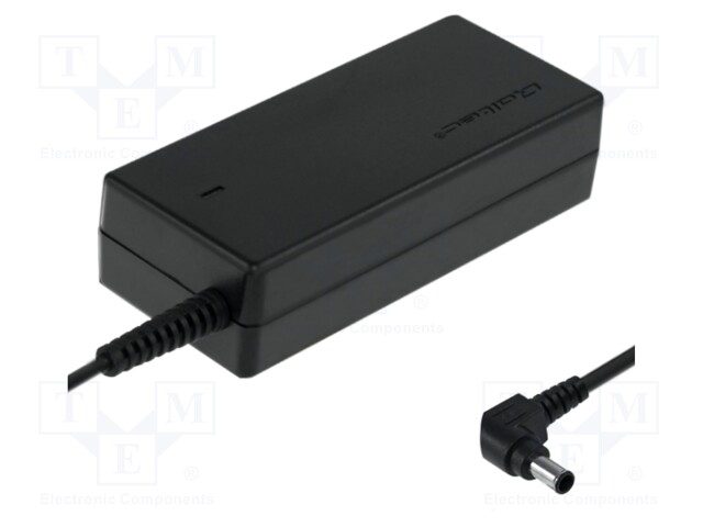 Power supply: switched-mode; 19.5VDC; 4.7A; 90W; for notebooks