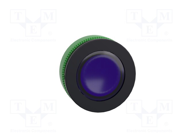 Indicator Lens, Blue, Round, 30 mm, Pilot Light Head