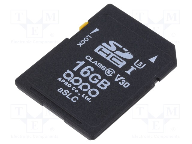 Memory card; industrial; 3D aSLC,SDHC; 16GB; -25÷85°C; PHANES-T