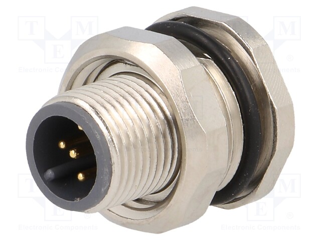 Socket; M12; PIN: 5; male; A code-DeviceNet / CANopen; soldering