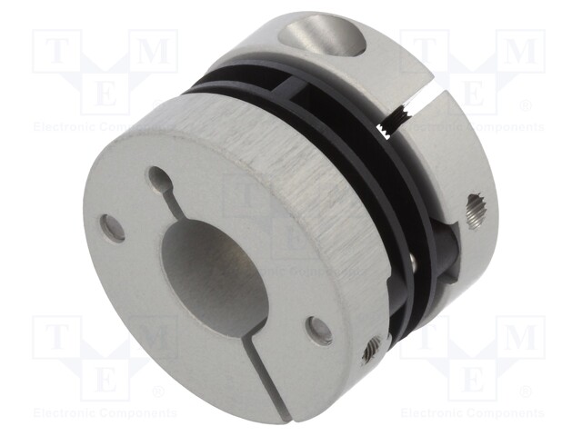 Coupling; Ø1: 12mm; Ø2: 10mm; Mat: aluminium,polyamide; -10÷80°C