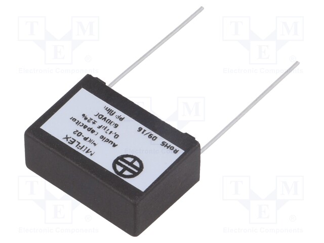 Capacitor: polypropylene; 470nF; 600VDC; 22.5mm; ±2%; -25÷85°C