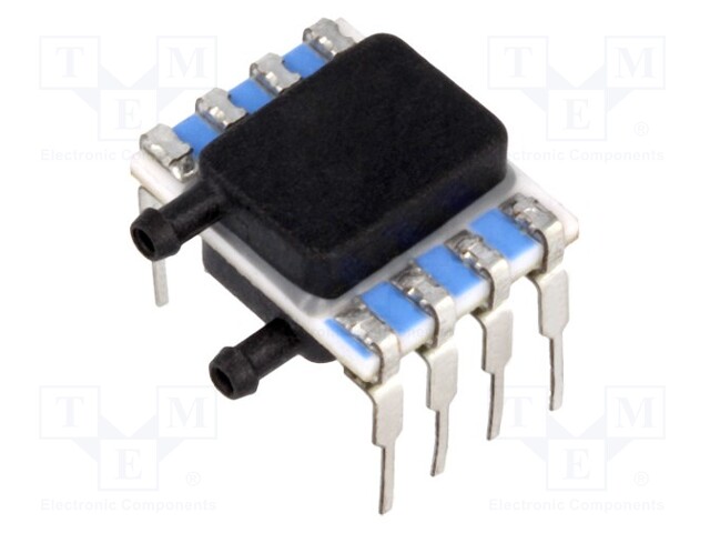 Sensor: pressure; Range: ±10 mbar; differential; Output conf: SPI