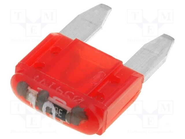 Fuse: fuse; 10A; 12VDC; automotive; 10,9mm; SMART GLOW