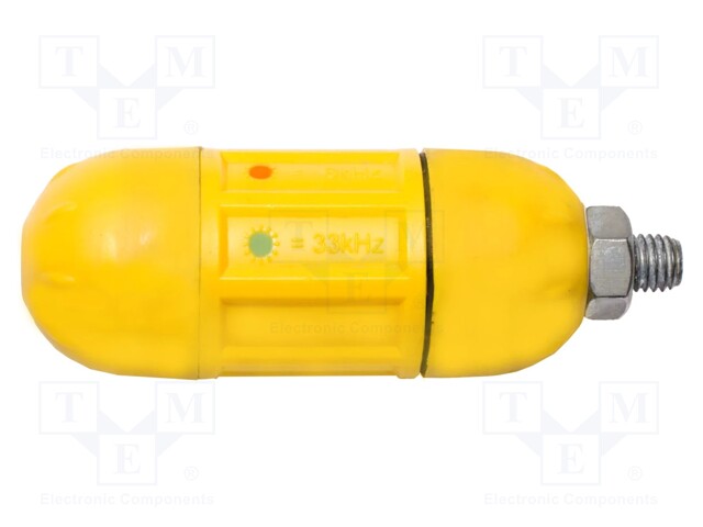 Floating transmitting probe; yellow