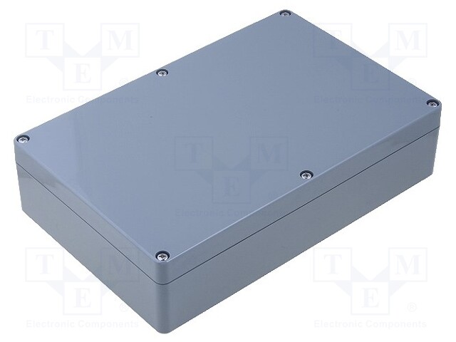 Enclosure: multipurpose; X: 146mm; Y: 222mm; Z: 55mm; ABS; dark grey