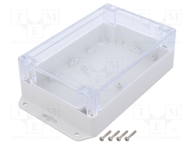 Enclosure: multipurpose; X: 120mm; Y: 180mm; Z: 60mm; ZP; ABS; gasket