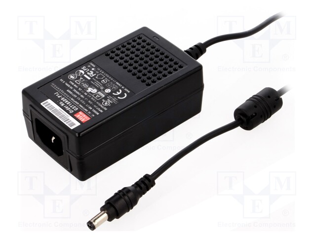 Power supply: switched-mode; 9VDC; 2A; Out: 5,5/2,1; 18W; 85÷264VAC