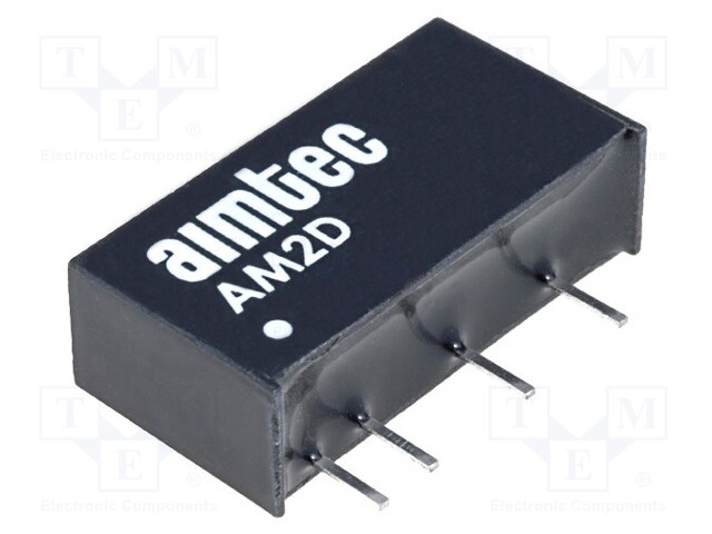 Converter: DC/DC; 2W; Uin: 10.8÷13.2V; 15VDC; Iout: 134mA; SIP7; 2.5g