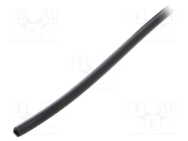 Pneumatic tubing; TPE (thermoplastic elastomer); black; 14mm