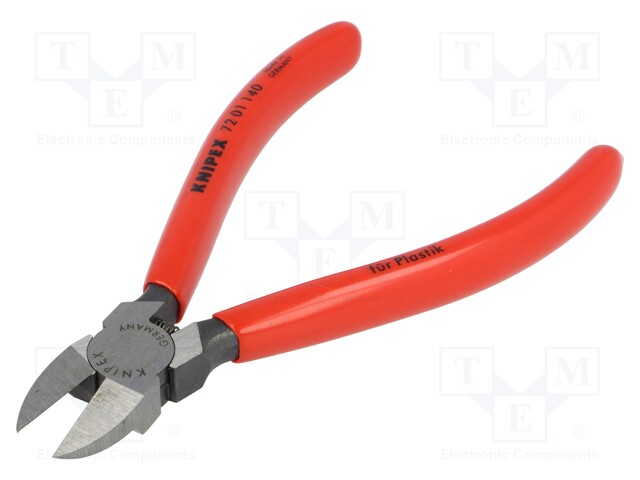 Pliers; side,cutting; Pliers len: 140mm; Cut: without chamfer