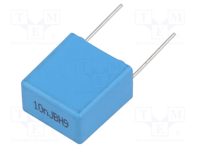 Capacitor: polypropylene; 10nF; 15mm; ±5%; 18x11x19mm; -55÷105°C