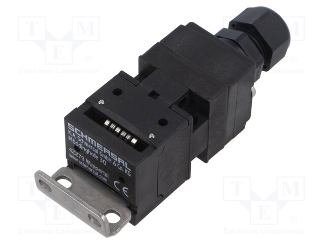 Safety switch: key operated; AZ 17; NC x2; IP67; plastic; black