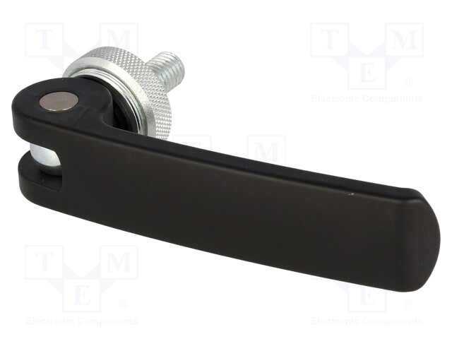 Lever; clamping; Thread len: 20mm; Lever length: 82mm; Body: black