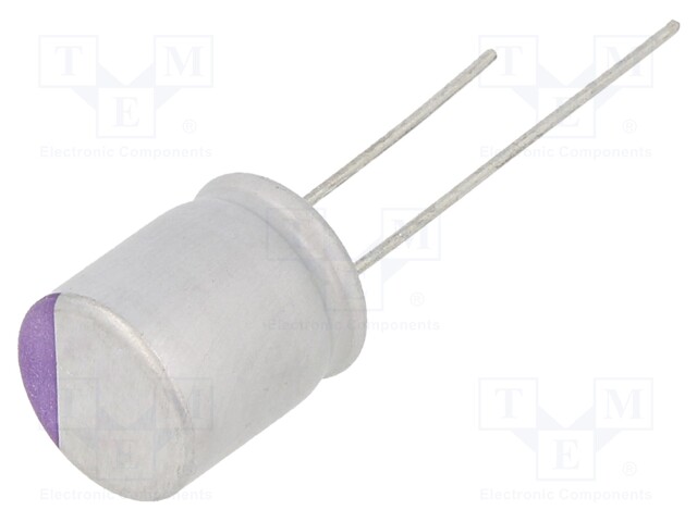 Capacitor: polymer; 330uF; 16VDC; SEP; THT; ±20%; -55÷105°C; 3000h