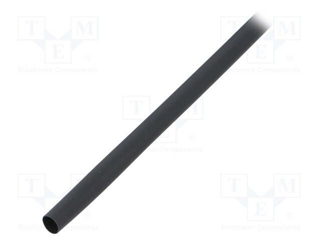 Heat shrink sleeve; flexible; 2: 1; 4.8mm; L: 10m; black