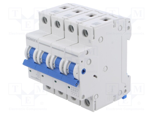 Circuit breaker; 230/400VAC; Inom: 32A; Poles: 3+N; Charact: B; IP20