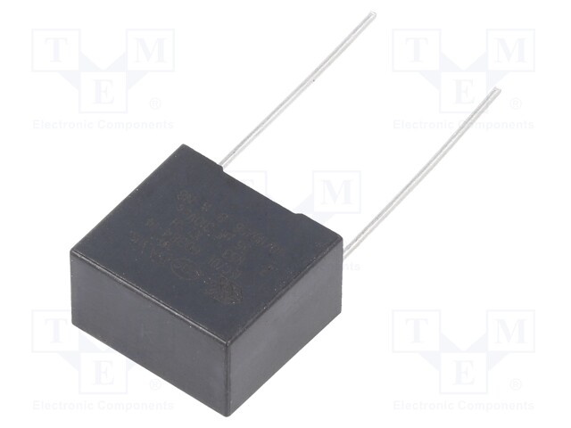 Capacitor: polypropylene; X2; 560nF; 15mm; ±10%; 18x16x10mm