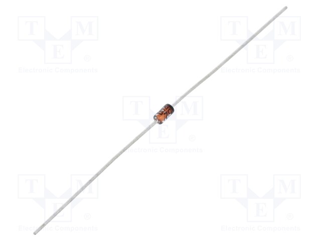 Diode: Zener; 0.5W; 9.1V; DO35; single diode; 3uA