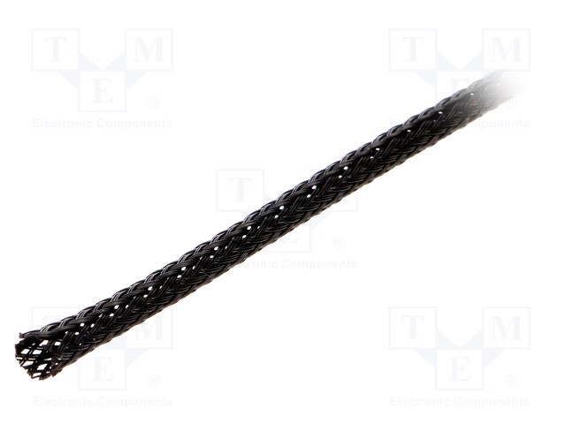 Polyester conduit; Braid diameter: 5÷12mm; Mat: polyester; black