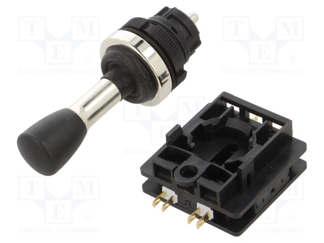 Joystick; Stabl.pos: 1; Leads: 2,8x0,5mm connectors; -25÷70°C