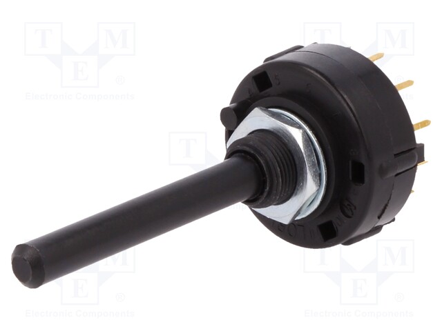 Switch: rotary; Pos: 12; 0.15A/250VDC; Poles number: 1; 30°; 999MΩ