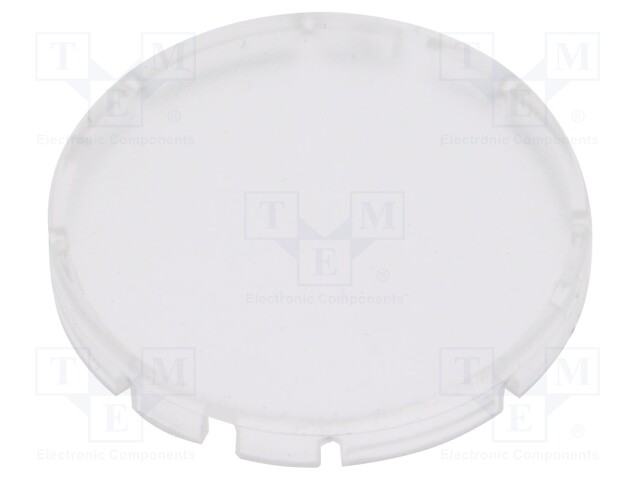 Actuator lens; transparent; Ø19.7mm