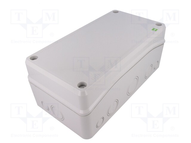 Enclosure: multipurpose; X: 330mm; Y: 180mm; Z: 130mm; INDUSTRIAL