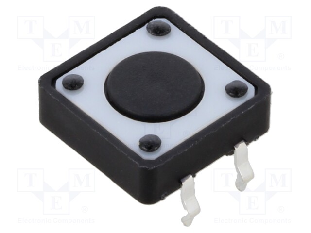 Microswitch TACT; SPST-NO; Pos: 2; 0.05A/12VDC; THT; 1.57N; 4.3mm