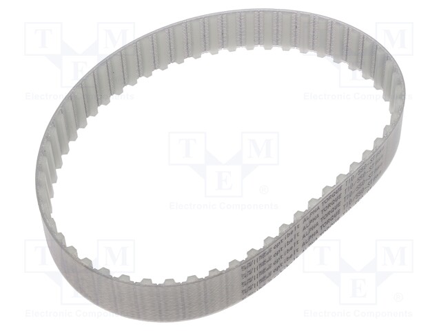 Timing belt; T10; W: 25mm; H: 4.5mm; Lw: 550mm; Tooth height: 2.5mm