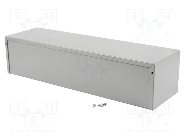 Enclosure: multipurpose; X: 127mm; Y: 432mm; Z: 102mm; 1411; grey