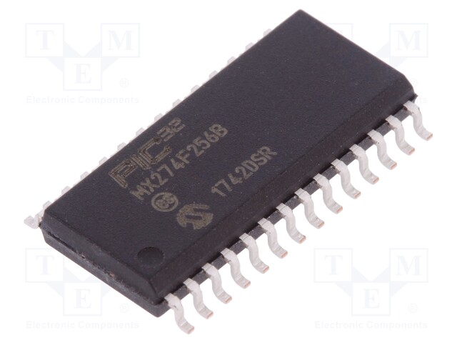 PIC microcontroller; Memory: 256kB; SRAM: 64kB; 2.5÷3.6VDC; SMD