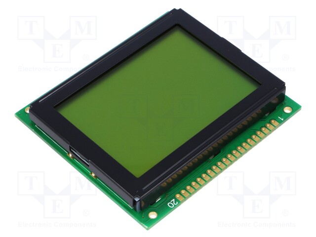 Display: LCD; graphical; 128x64; STN Positive; 78x70x12.6mm; 2.7"