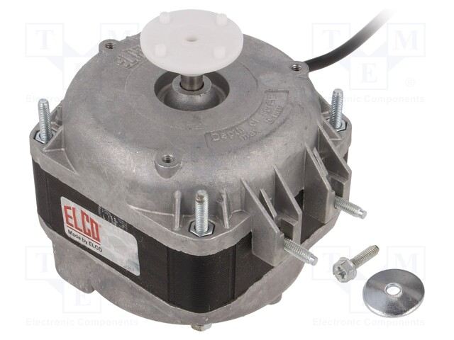 Motor: AC; 1-phase; 1300rpm; P: 16W; 230VAC; 450mA; -40÷40°C; IP40