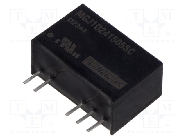 Converter: DC/DC; 1W; SIP; THT; MGJ1; OUT: 2